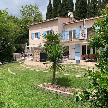 Luva D'Azur, Rez De Villa Le Riou - Le Vallon Le Bar-sur-Loup Exteriör bild