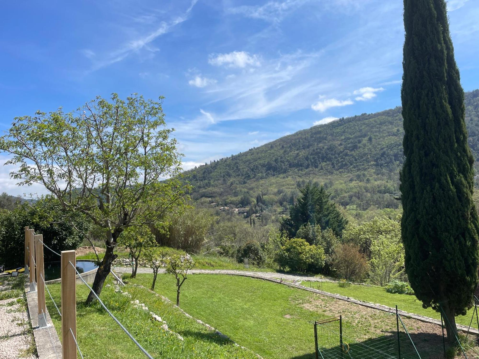 Luva D'Azur, Rez De Villa Le Riou - Le Vallon Le Bar-sur-Loup Exteriör bild