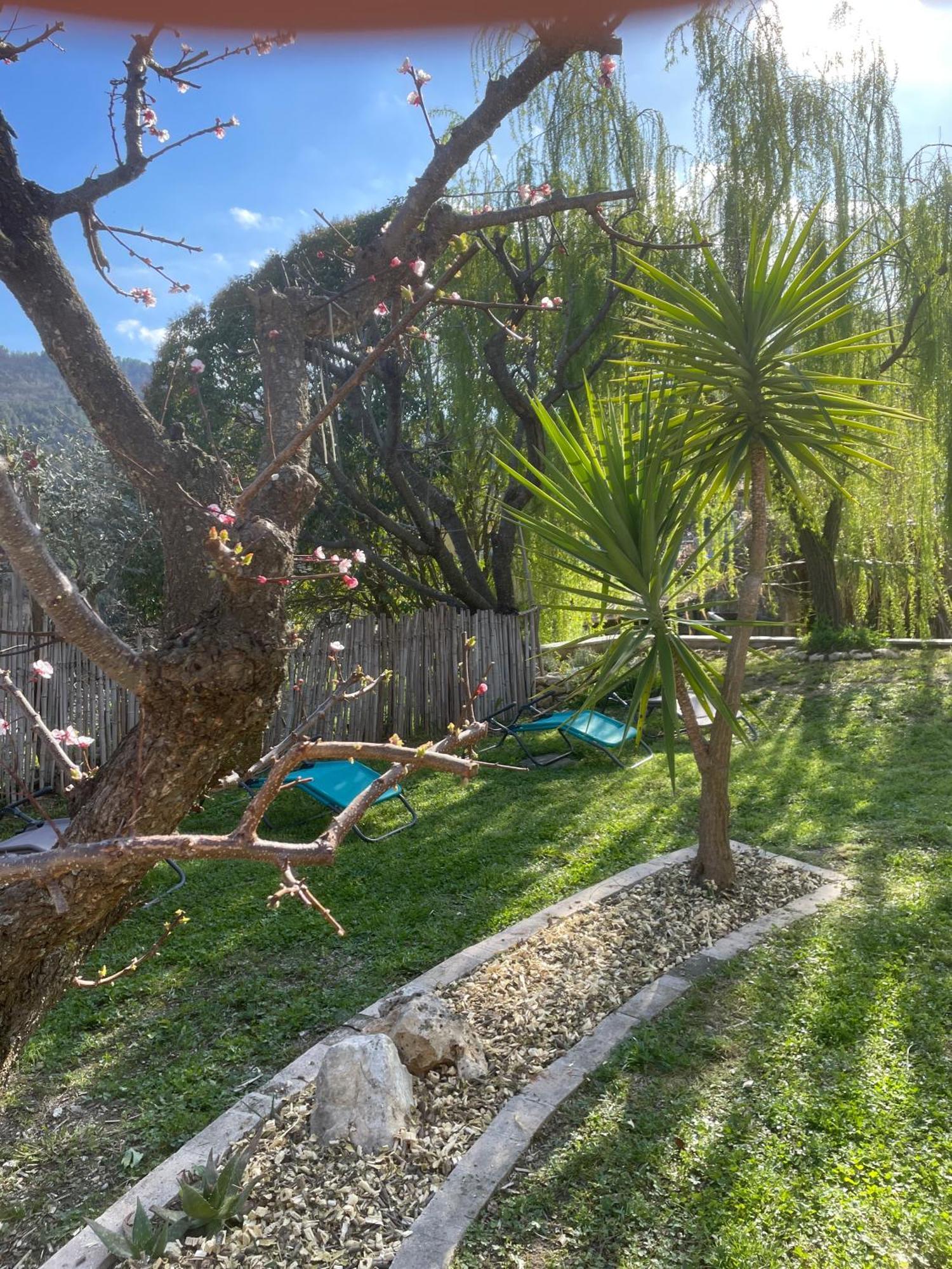 Luva D'Azur, Rez De Villa Le Riou - Le Vallon Le Bar-sur-Loup Exteriör bild