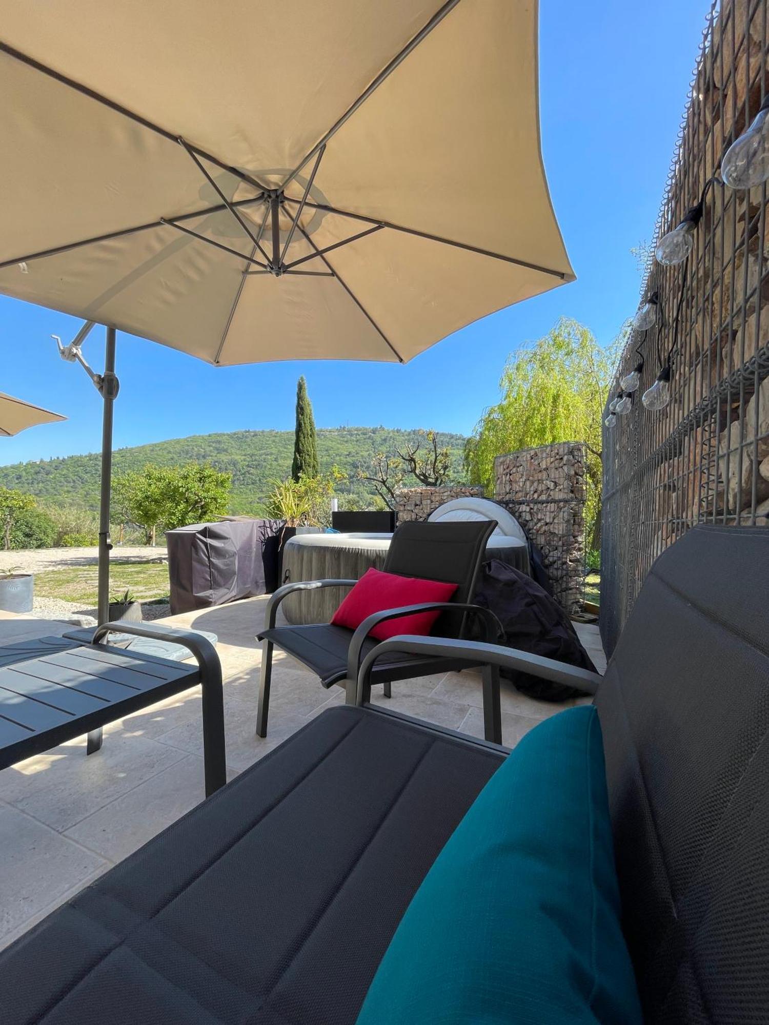 Luva D'Azur, Rez De Villa Le Riou - Le Vallon Le Bar-sur-Loup Exteriör bild