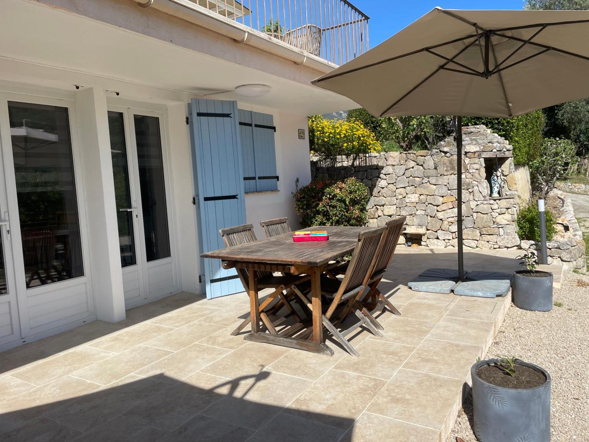 Luva D'Azur, Rez De Villa Le Riou - Le Vallon Le Bar-sur-Loup Exteriör bild